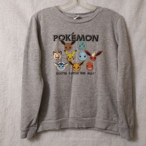 Pokémon Starters+Eevee Women's Crewneck Sweatshirt